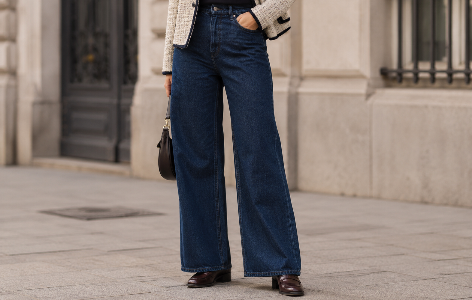 Jak nosit široké džíny, jeans-shop-foto:chatgpt_3
